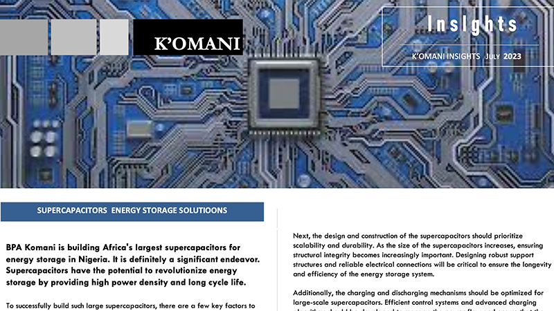 BPA K'OMANI CLEAN ENERGY INSIGHT  July Edition 2023-1